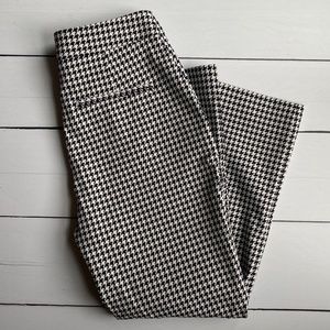 Sézane | Clara Trousers Black Ecru | Size 34 FR (2 US)